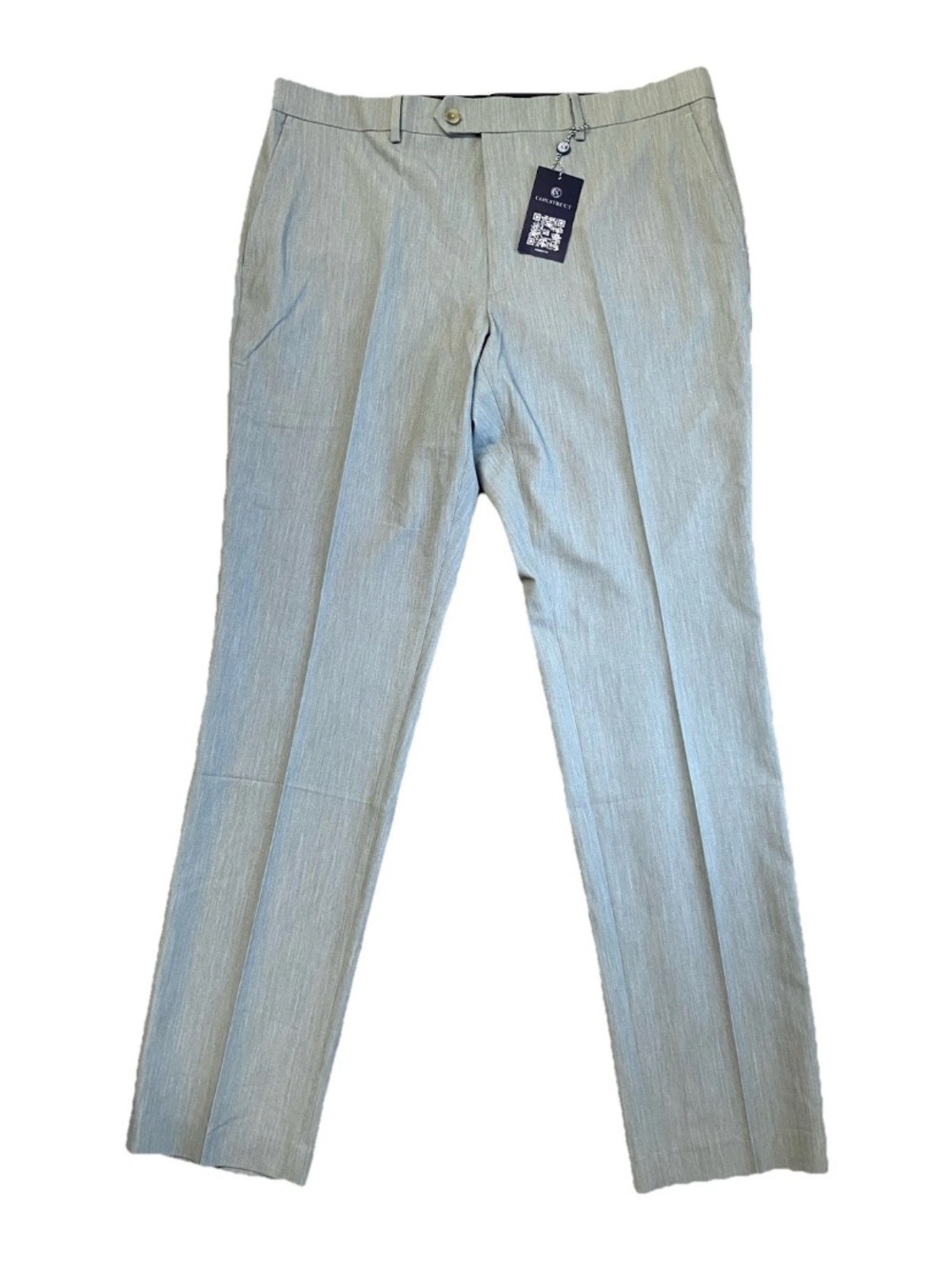 NWT Con.Struct GREY BISTRETCH DRESS Men’s PANTS 38x34 $125.00 MSRP Dress Office